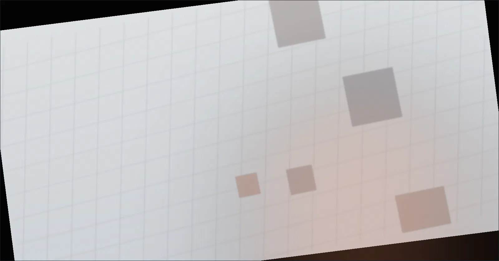 Illustration of a player shaping a world in a god game